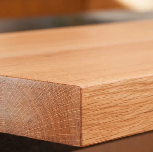 Solid wood door material